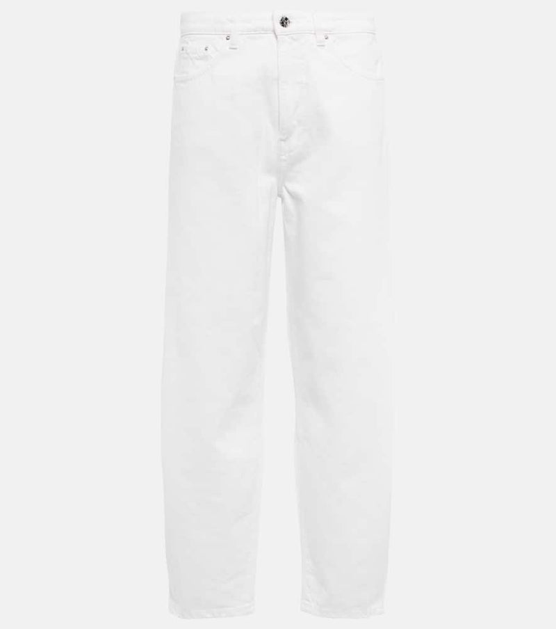 Toteme High-rise barrel-leg jeans