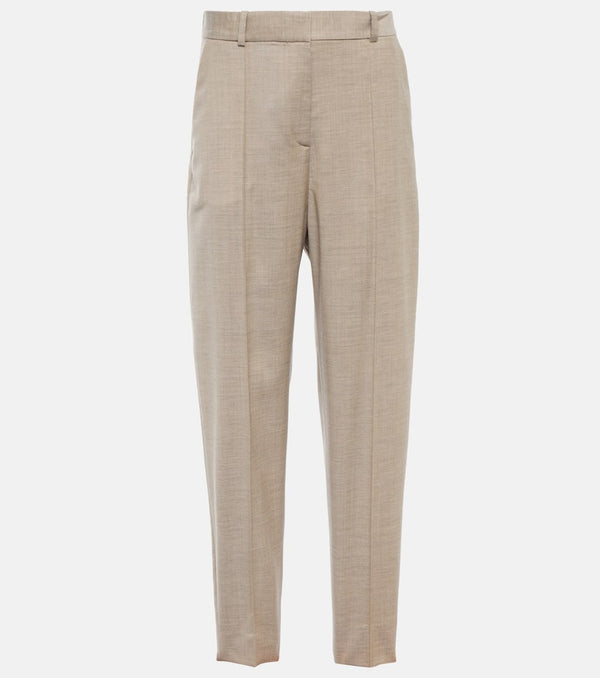 Toteme Mid-rise tapered wool pants