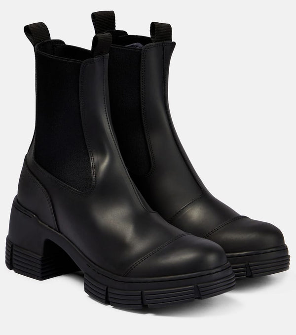 Ganni Rubber ankle boots