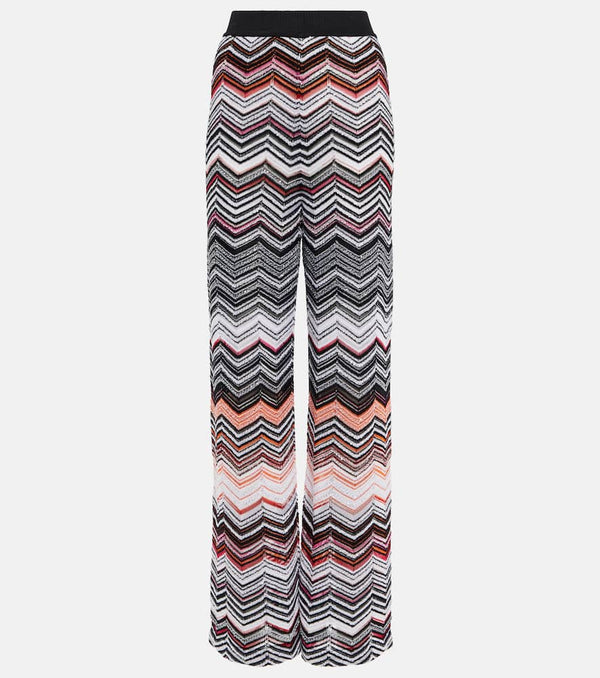 Missoni Sequined high-rise wide-leg pants