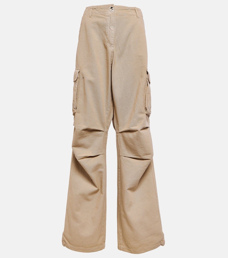 Coperni Adjustable wide-leg cargo pants
