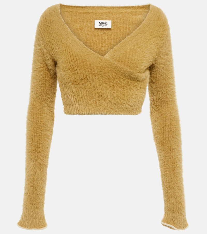 MM6 Maison Margiela Knit crop top