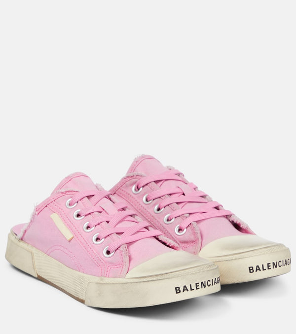 Balenciaga Paris Mule canvas sneakers