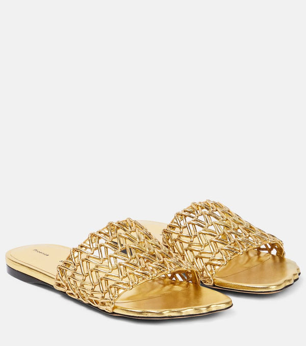 Proenza Schouler Sculpt Woven slides