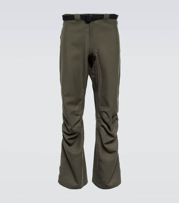 GR10K Arc straight wool pants