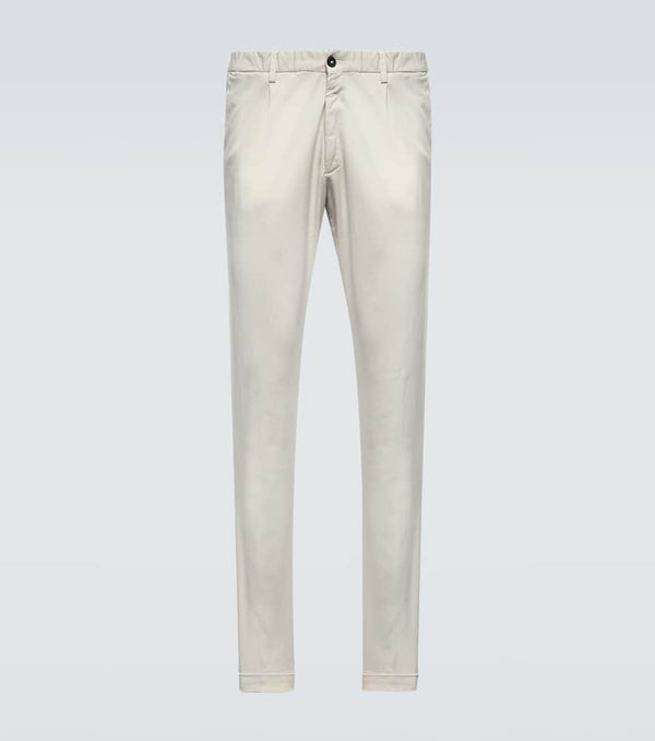 Thom Sweeney Cotton-blend pants