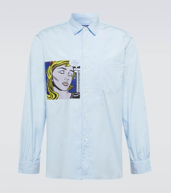 Junya Watanabe Checked cotton poplin shirt