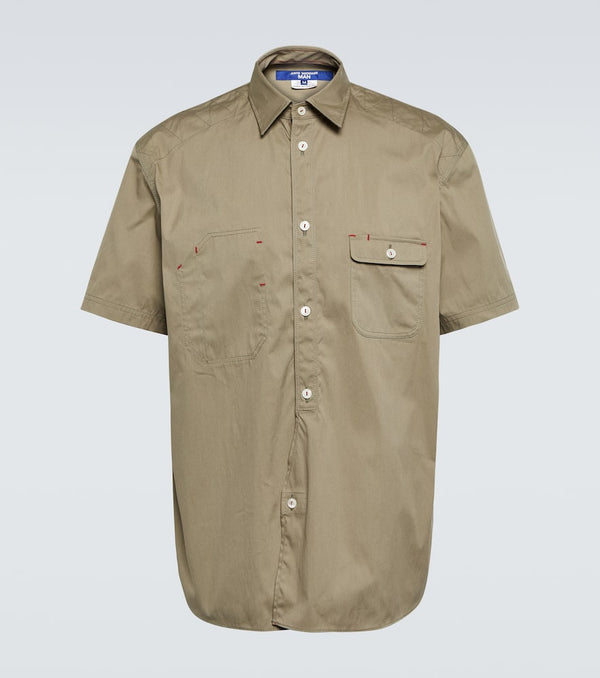 Junya Watanabe Cotton-blend poplin shirt