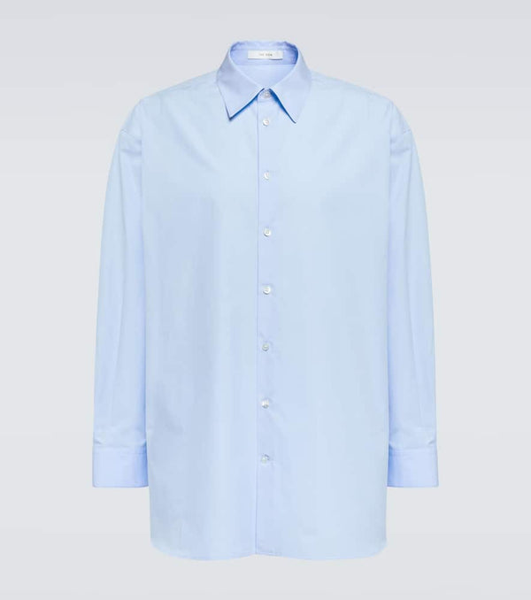 The Row Lukre cotton poplin shirt