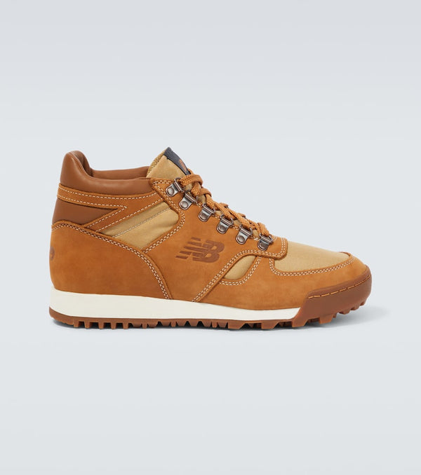 Junya Watanabe x New Balance leather high-top sneakers