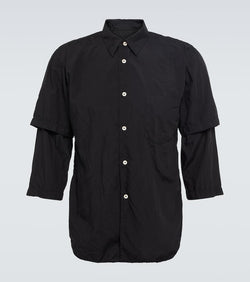 Comme des Garçons Homme Deux Garment-dyed shirt