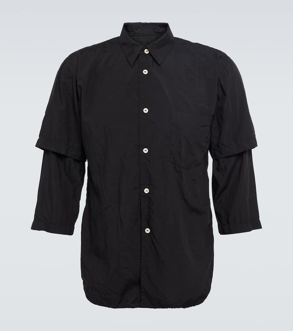 Comme des Garçons Homme Deux Garment-dyed shirt