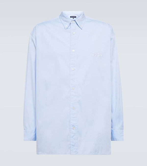 Comme des Garçons Homme Embroidered cotton shirt