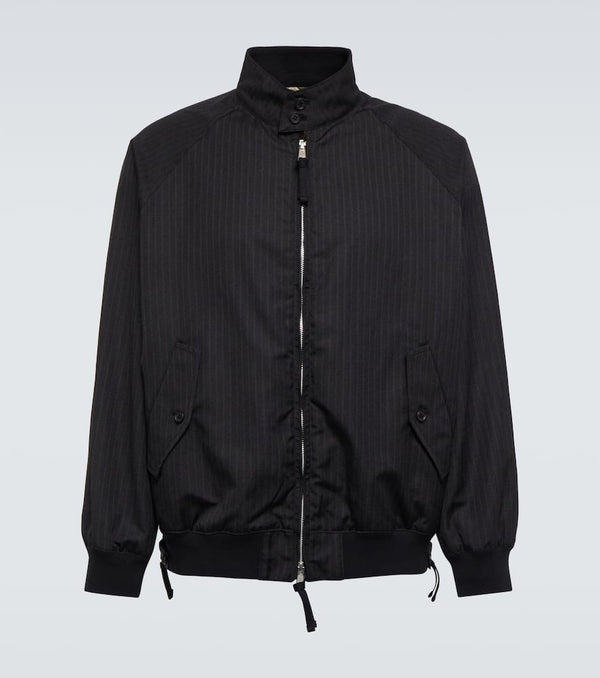 Comme des Garçons Homme Herringbone striped jacket