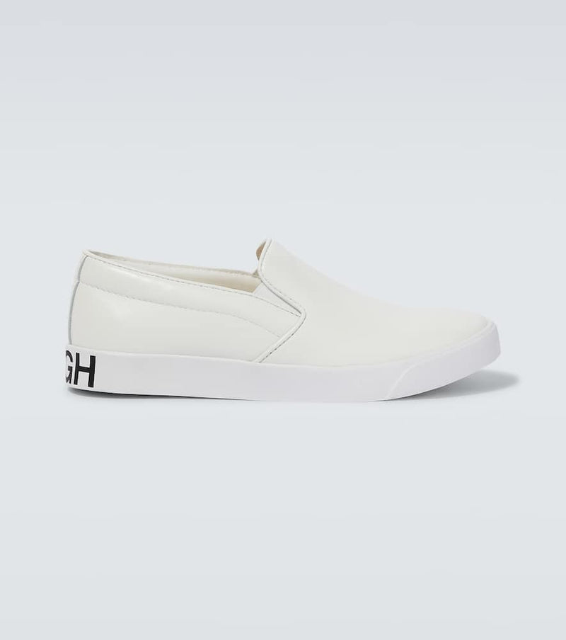 Comme des Garcons Homme Slip-on leather sneakers