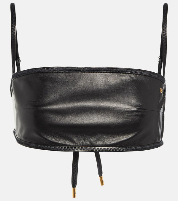 Tom Ford Leather bra top