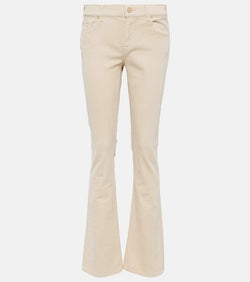 7 For All Mankind Mid-rise flared jeans