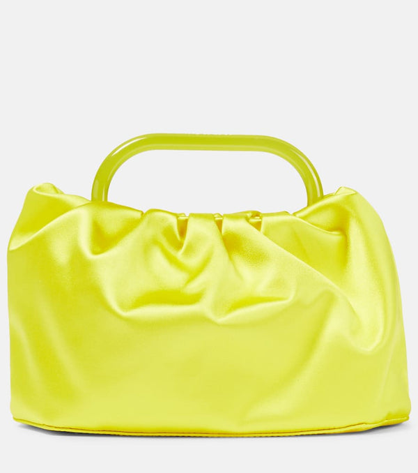 Staud Cory silk-satin tote bag