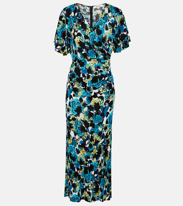 Diane von Furstenberg Zetna floral jersey midi dress