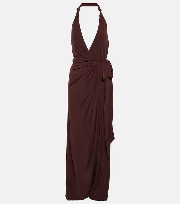 Staud Halterneck maxi dress