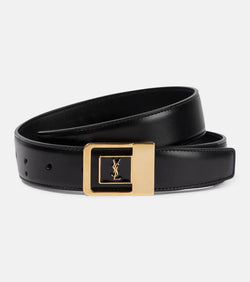 Saint Laurent La 66 leather belt