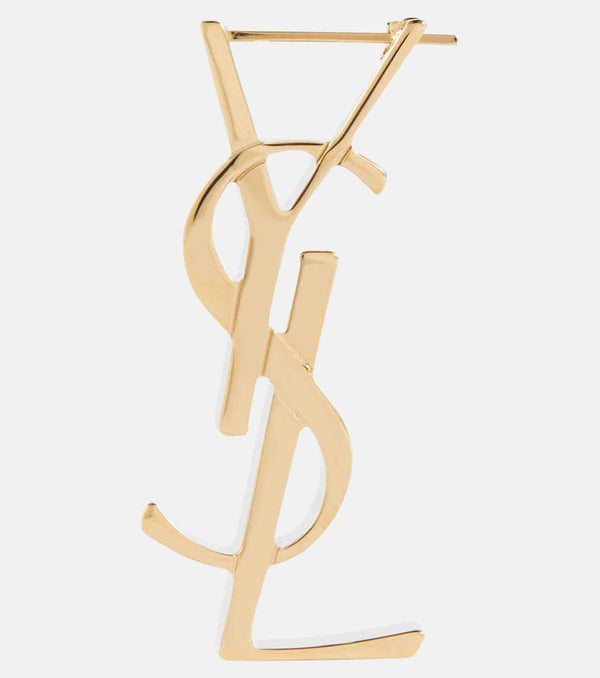 Saint Laurent Cassandre monogram single earring