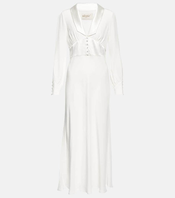 Rixo Bridal Jodie silk midi dress