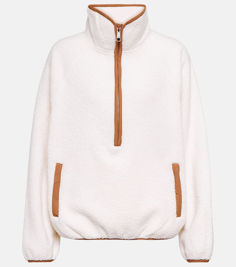 The Upside Harlow high-neck fleece sweater