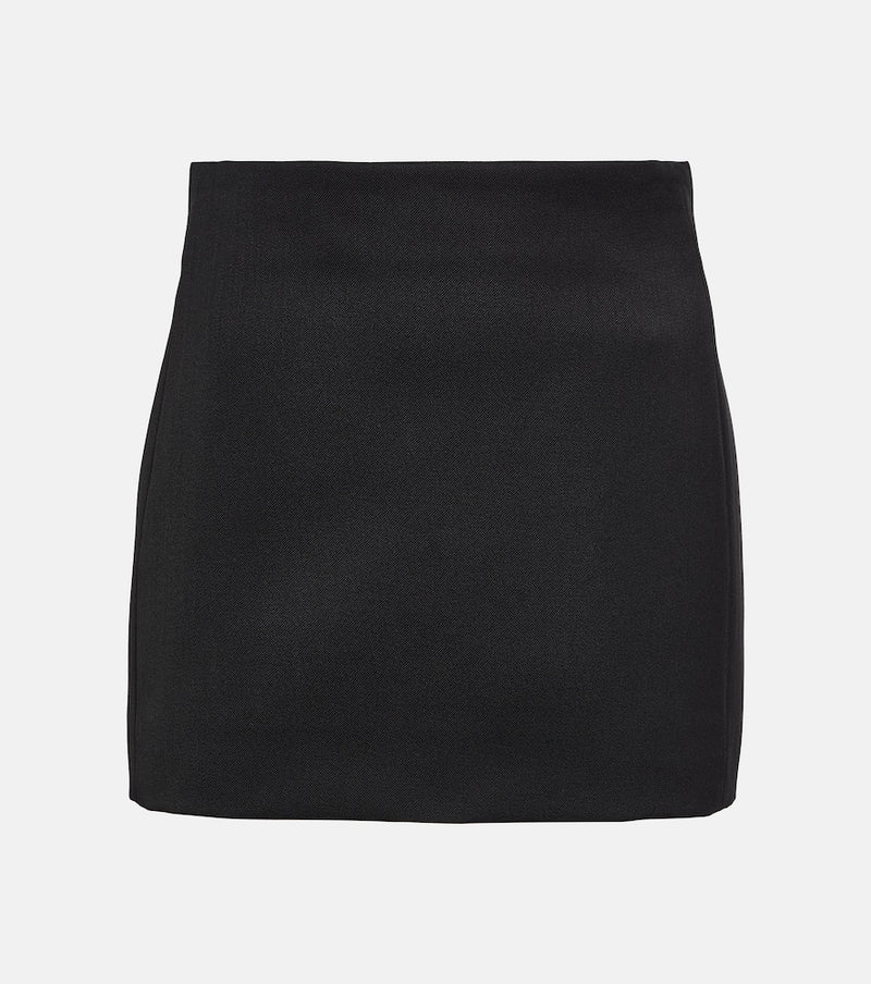 Wardrobe.NYC Wool miniskirt