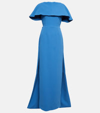 Emilia Wickstead Liza crepe gown