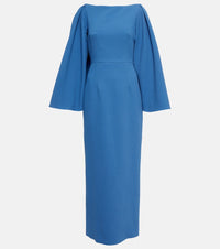 Emilia Wickstead Niesha crepe midi dress