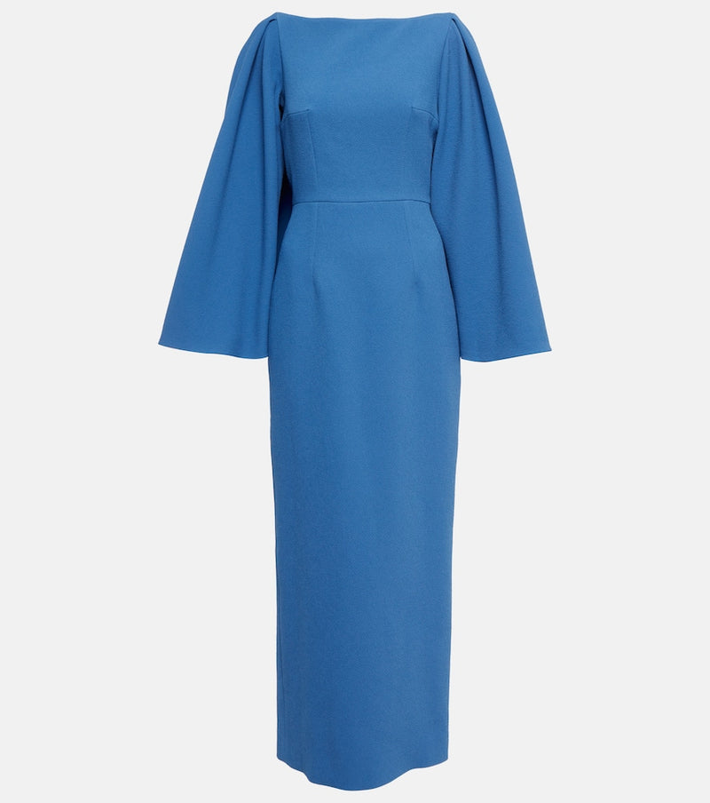Emilia Wickstead Niesha crepe midi dress