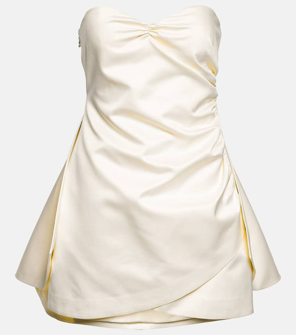 Rotate Bridal strapless ruched minidress