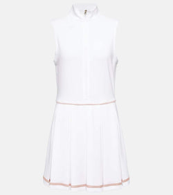 Varley Dalton pleated minidress