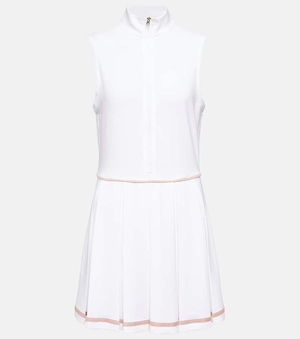 Varley Dalton pleated minidress