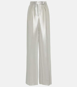 Max Mara Bridal Tebano silk-blend pants