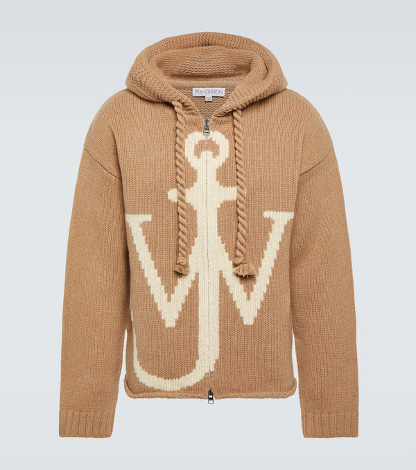 JW Anderson Anchor wool hoodie