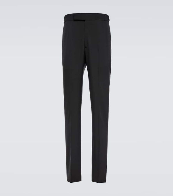 Gabriela Hearst Sebastian straight wool pants