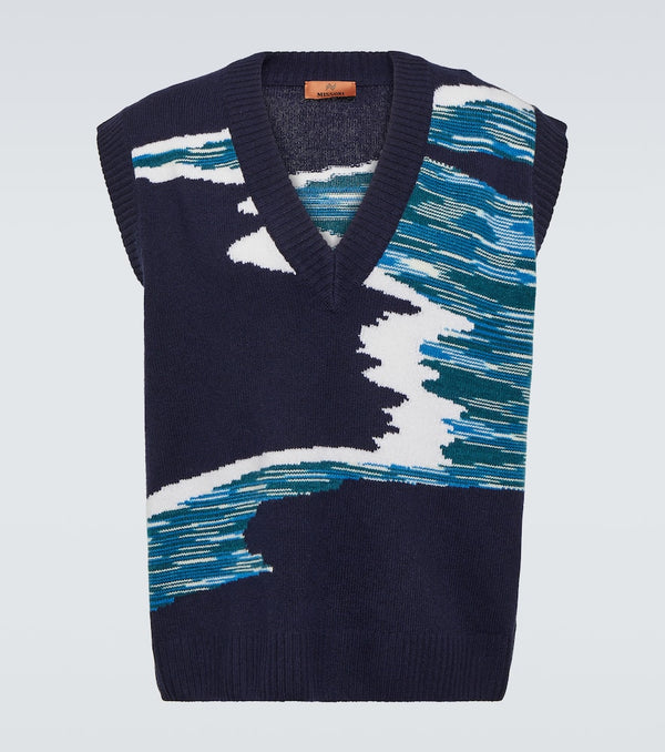 Missoni Space-dyed wool sweater vest