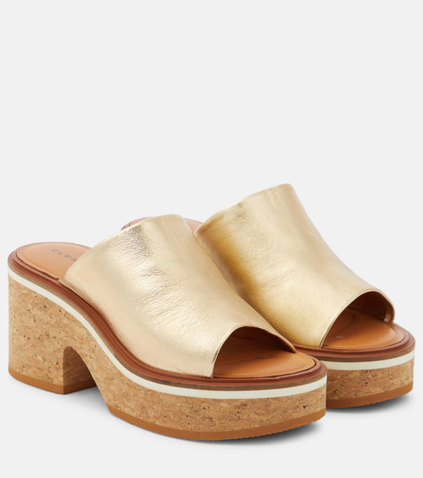 Clergerie Cessy leather mules