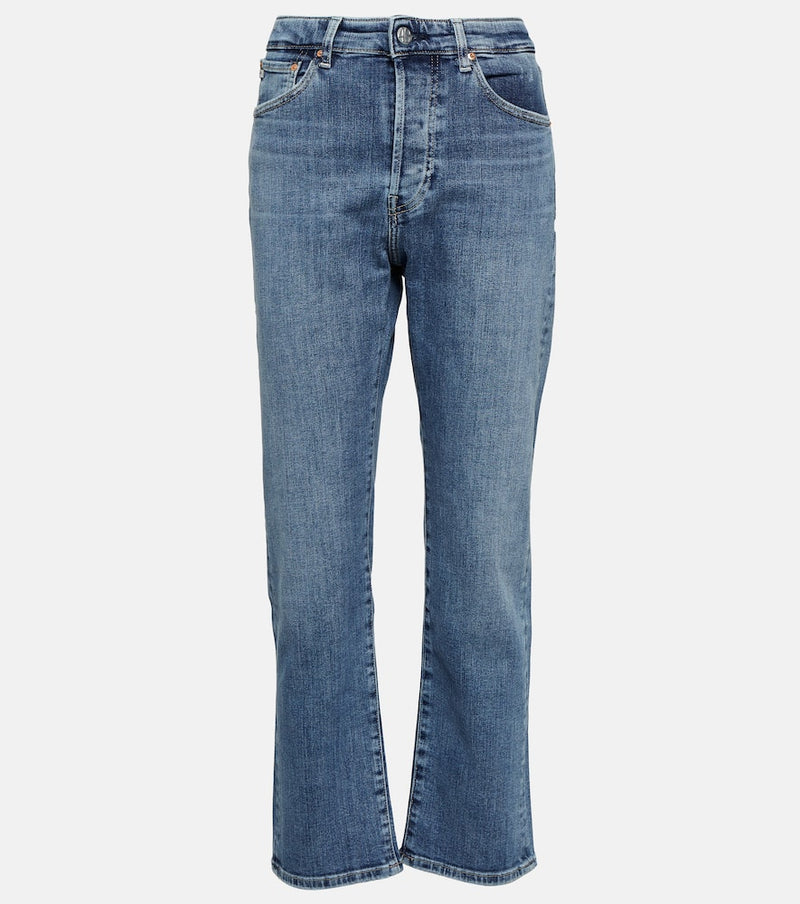 AG Jeans American mid-rise straight jeans