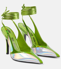 The Attico Venus leather pumps