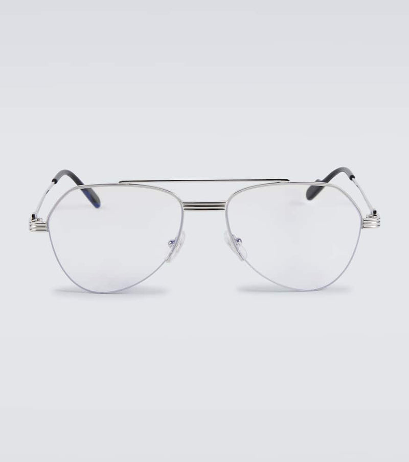 Cartier Eyewear Collection Exception aviator glasses