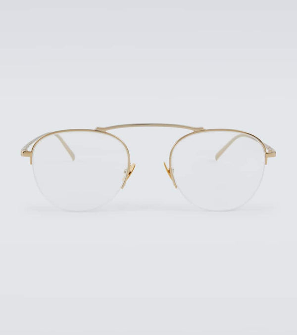 Saint Laurent New Wave flat-top glasses