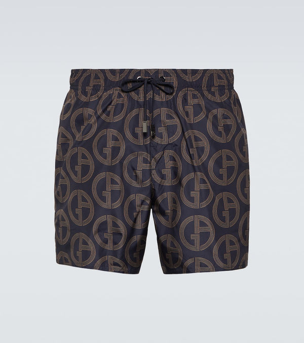 Giorgio Armani Logo swim trunks