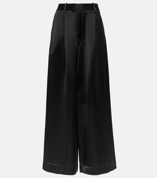 CO Wide-leg satin pants