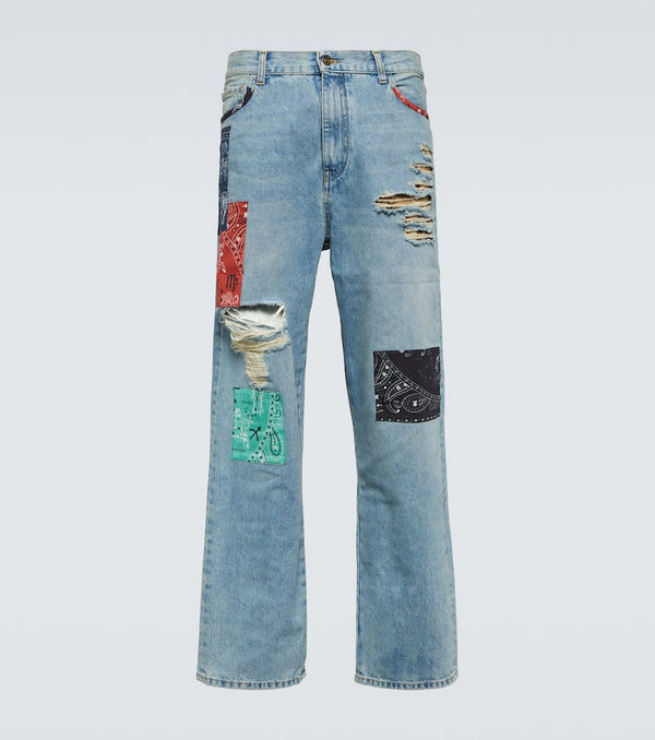 Alanui The Twelve Signs straight jeans