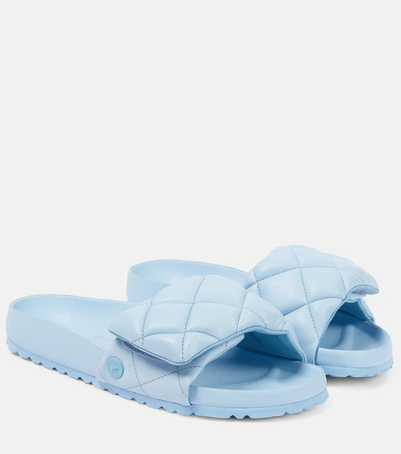 Birkenstock 1774 Sylt quilted leather slides