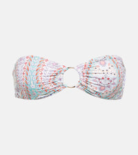 Melissa Odabash Tortola paisley-print bandeau bikini top