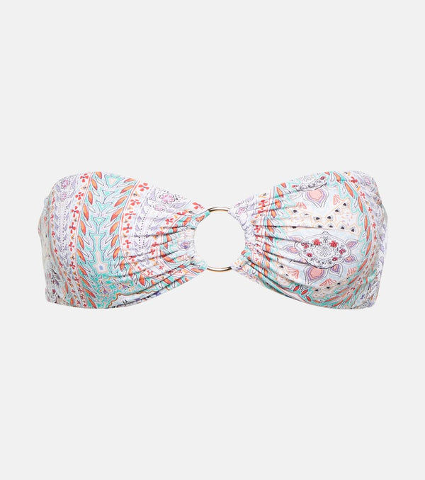 Melissa Odabash Tortola paisley-print bandeau bikini top